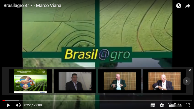 O canal Brasilagro, recebe o engenheiro agrônomo e Diretor da Viana & Associados