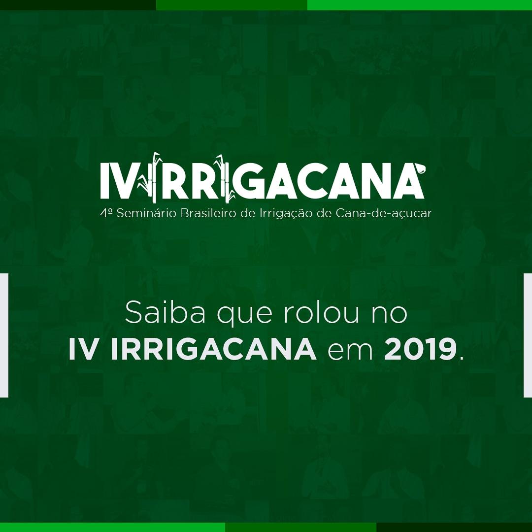 Palestras do IV IRRIGACANA disponíveis gratuitamente!